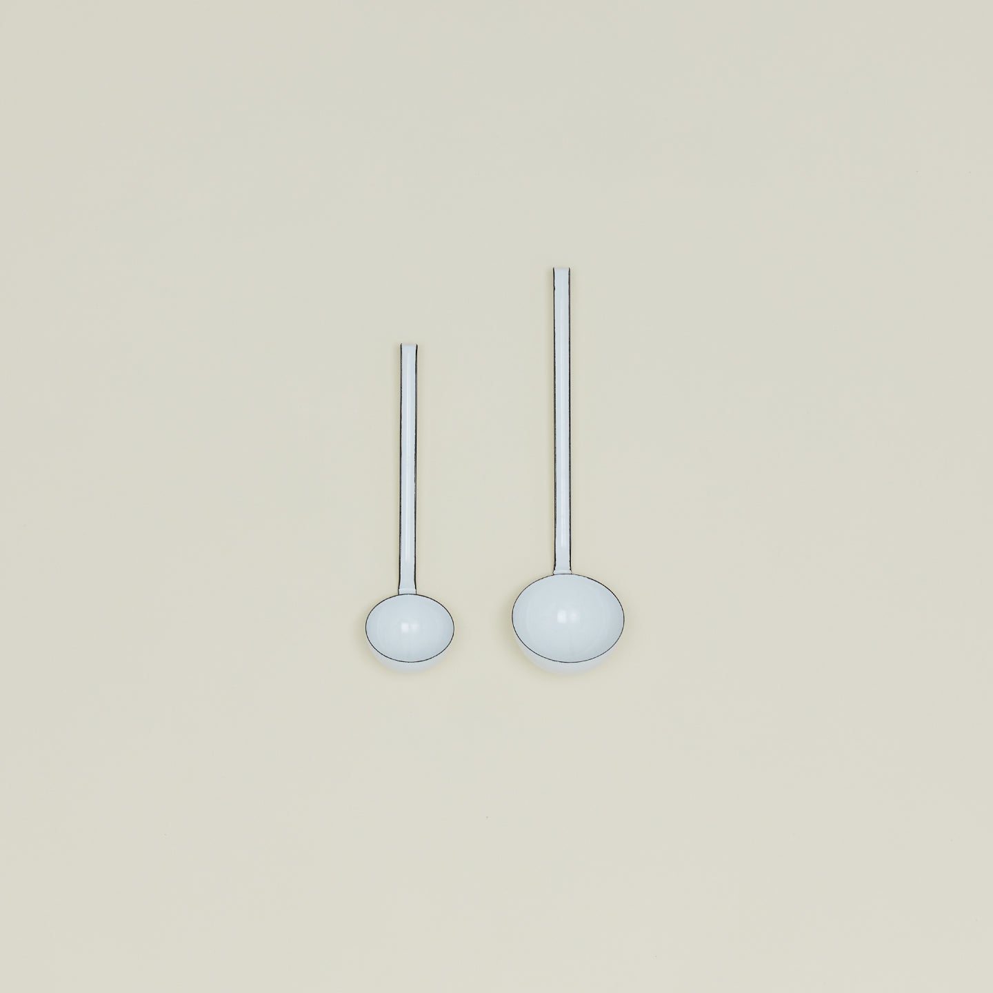 Porcelain Enamel Ladle