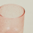 Small Seeded Glass, Set of 4 - Blush