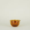 Blown Glass Mixing Bowls - Amber