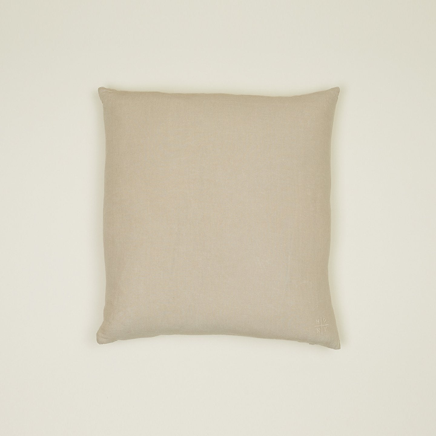 Simple Linen 22x22 Pillow - Flax