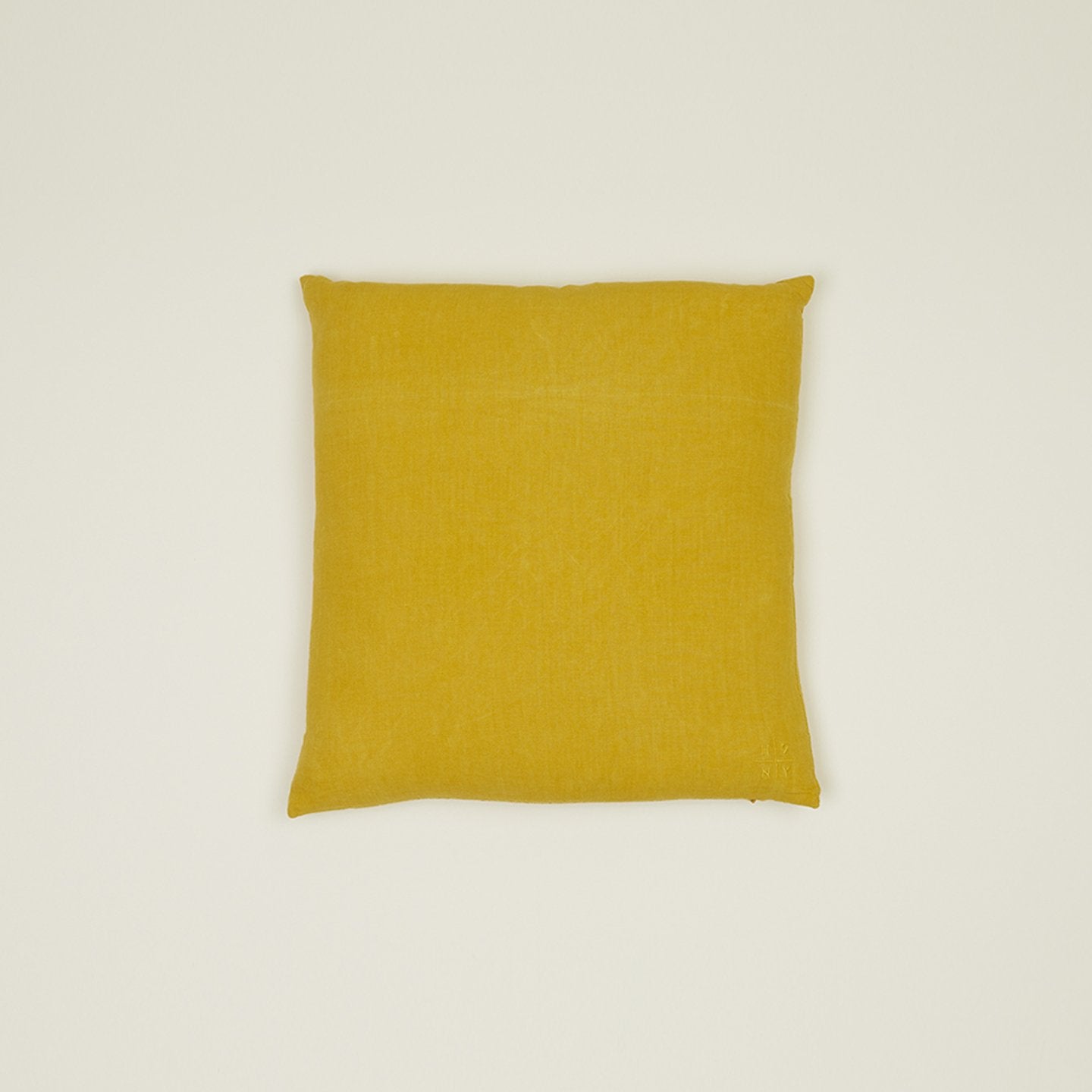 Simple Linen 18x18 Pillow - Mustard
