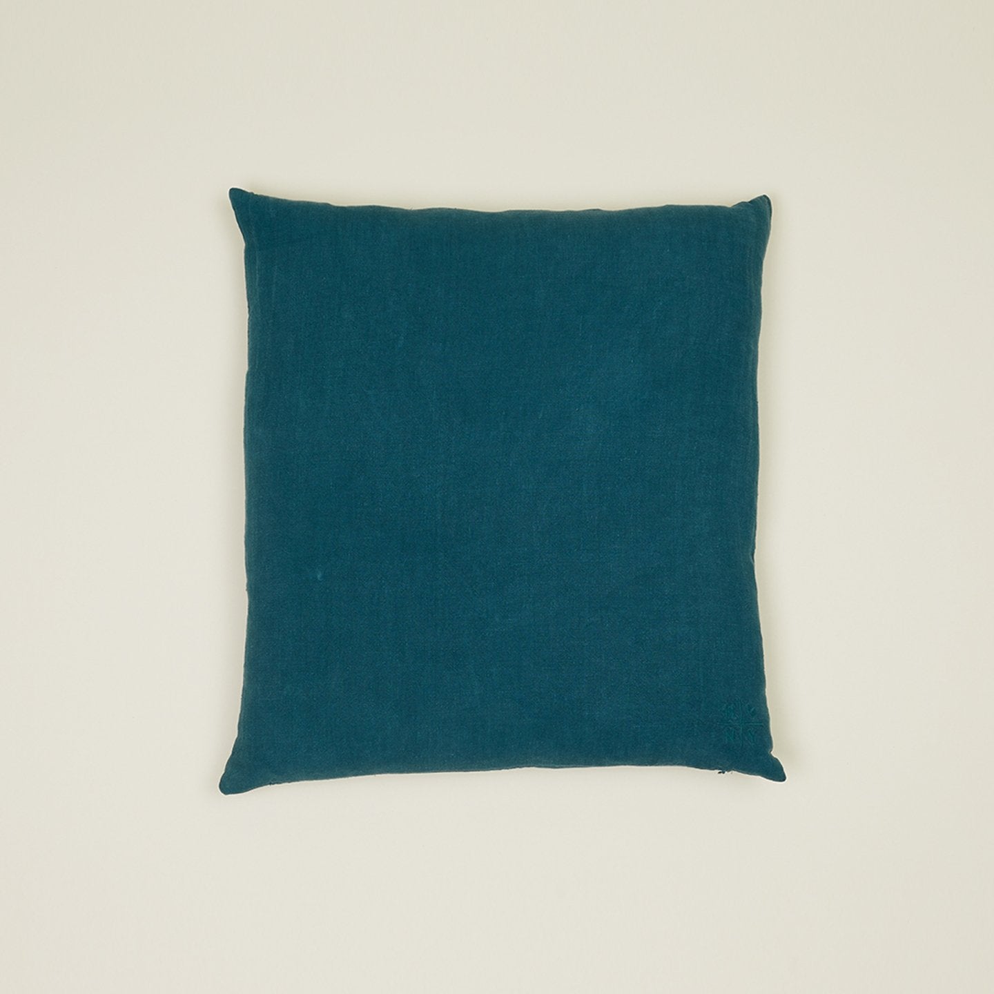 Simple Linen 22x22 Pillow - Peacock