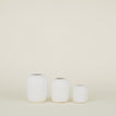 Stoneware Vase - Eggshell