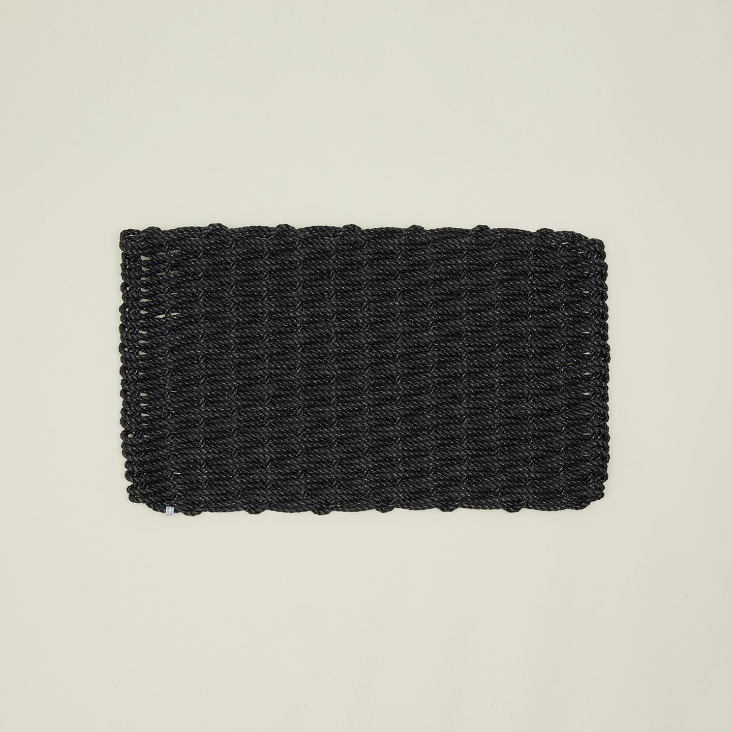 Woven Rope Doormat - Charcoal