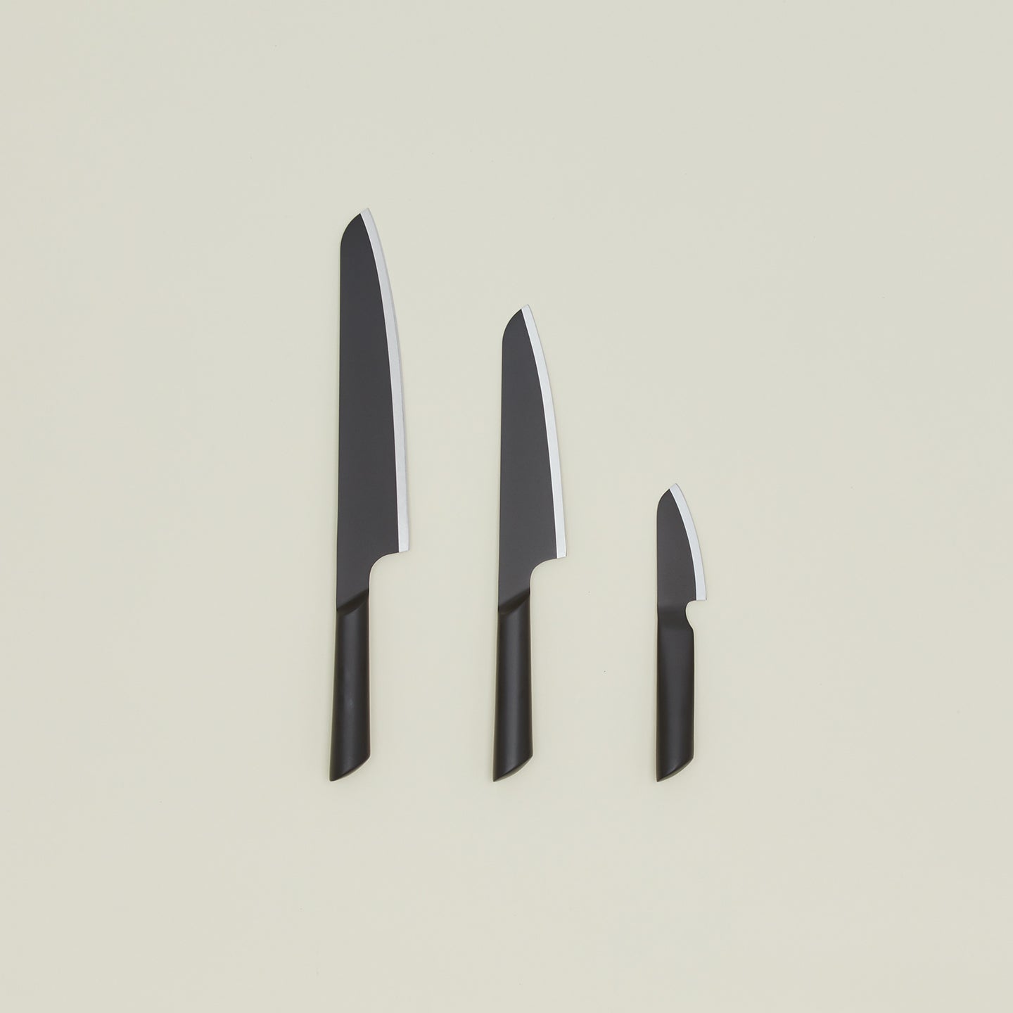 MATTE BLACK KNIVES (PACK OF 4) - Black