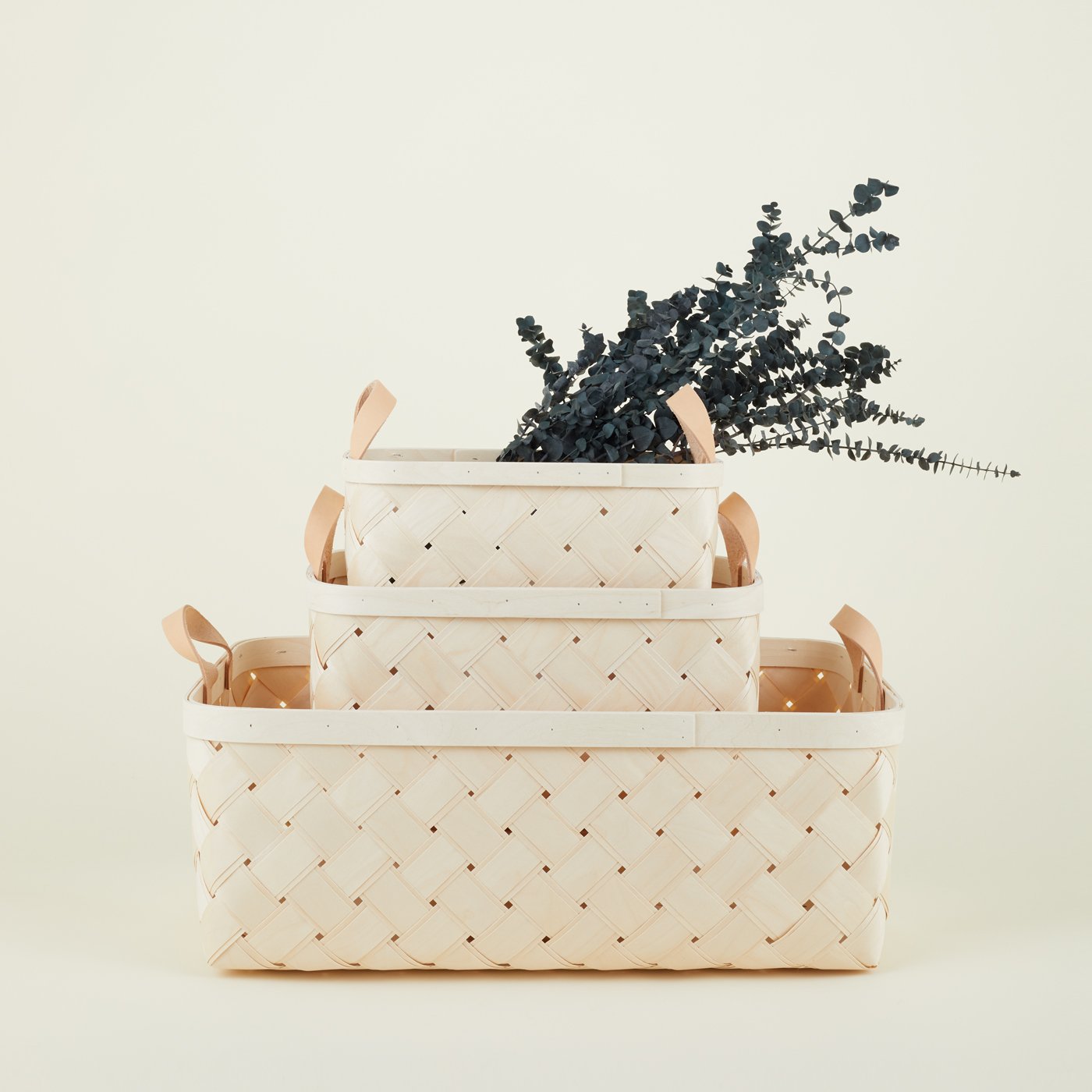 Birch + Leather Basket – Hawkins New York