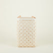 Birch + Leather Hamper