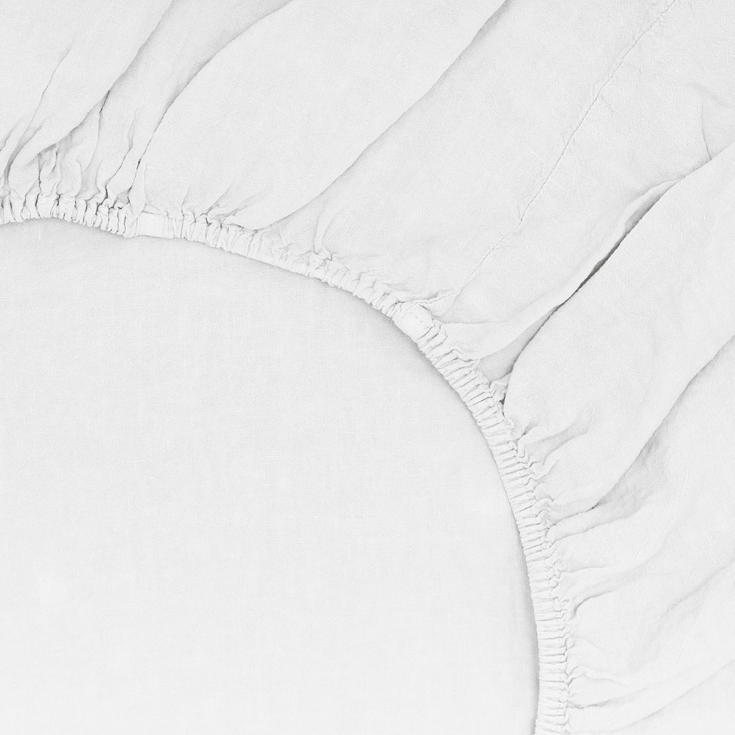 Simple Linen Fitted Sheet