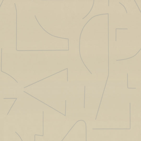 Almost Shapes Wallpaper - Light Grey