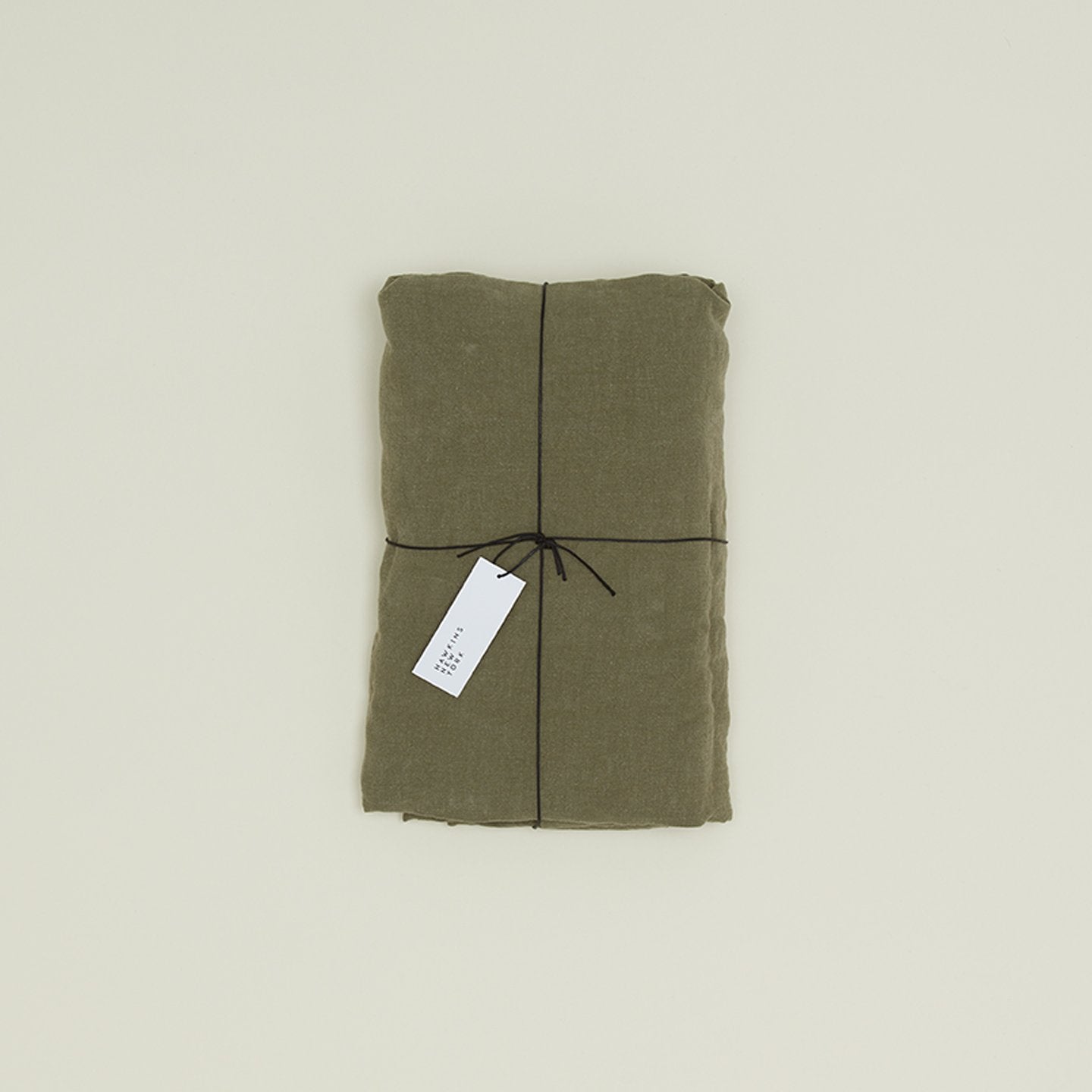 Simple Linen Fitted Sheet - Olive