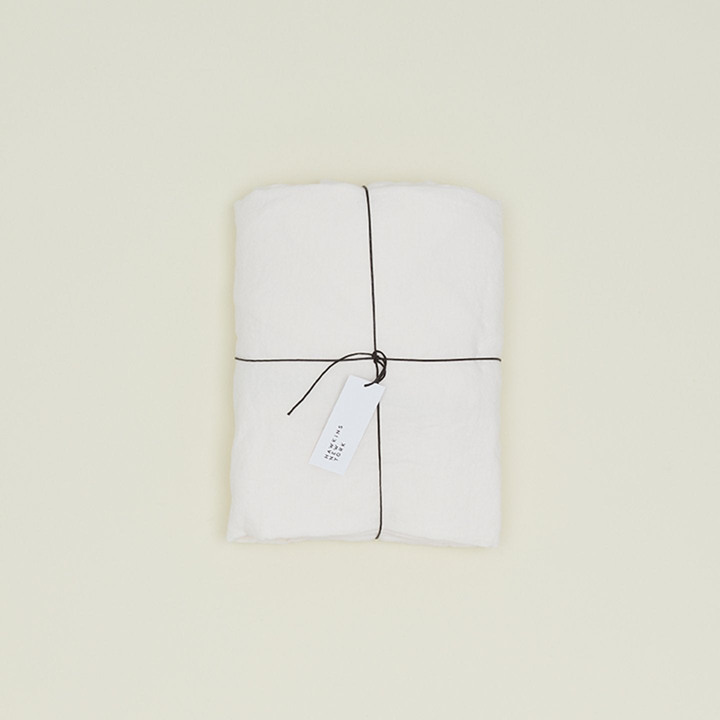 Simple Linen Fitted Sheet - Petal