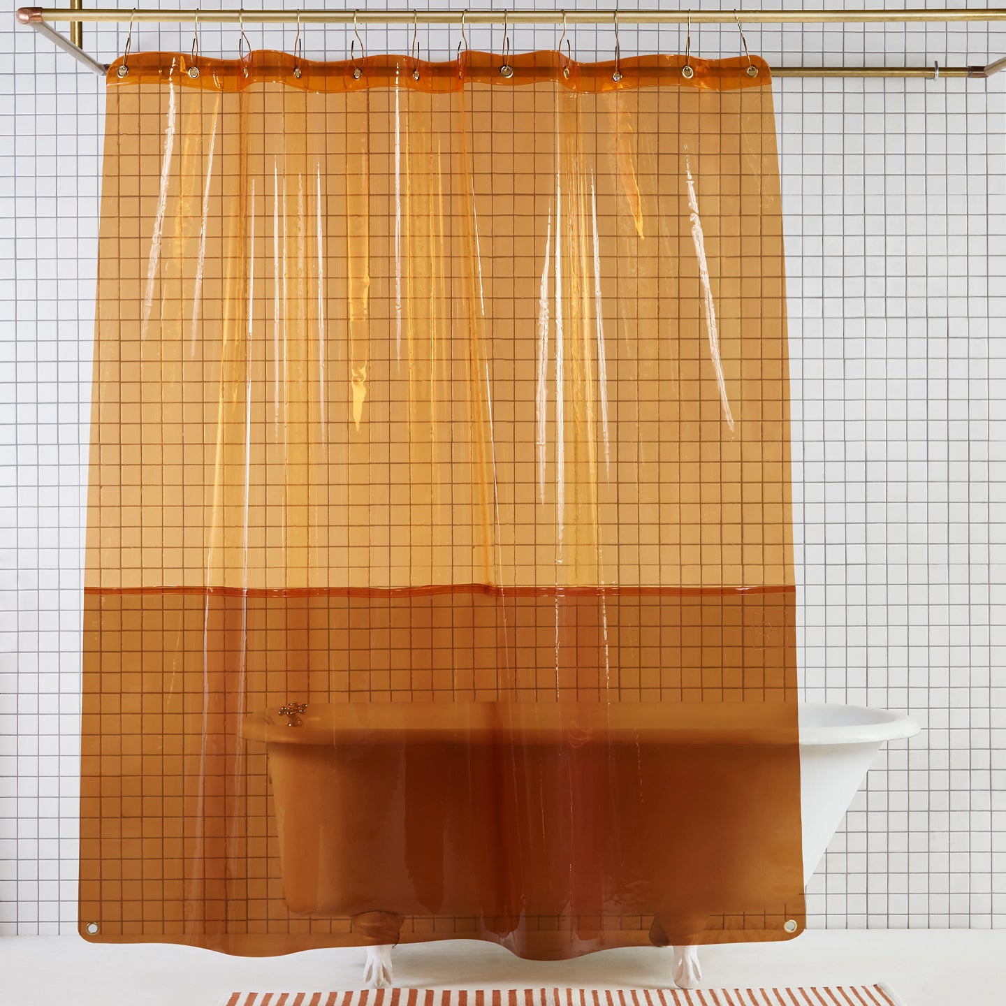 Sun Shower Orient Curtain - Amber/Honey