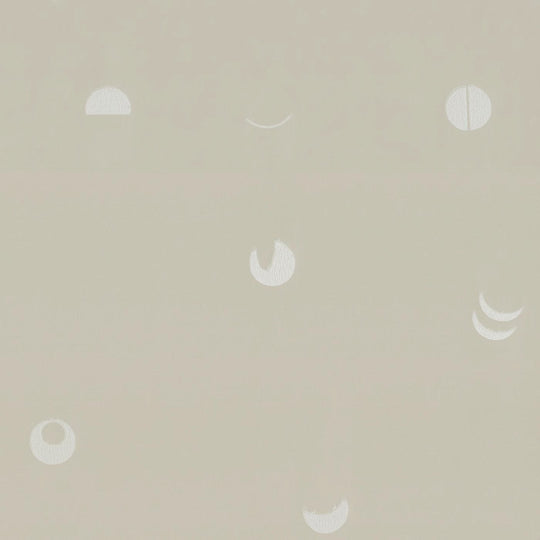 Spaced Moons Wallpaper - Linen