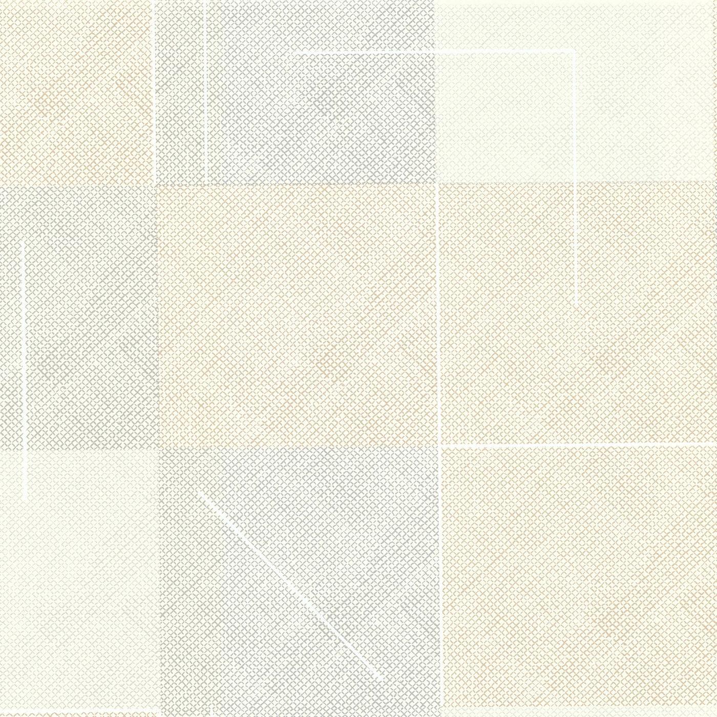 Squares Wallpaper - Linen