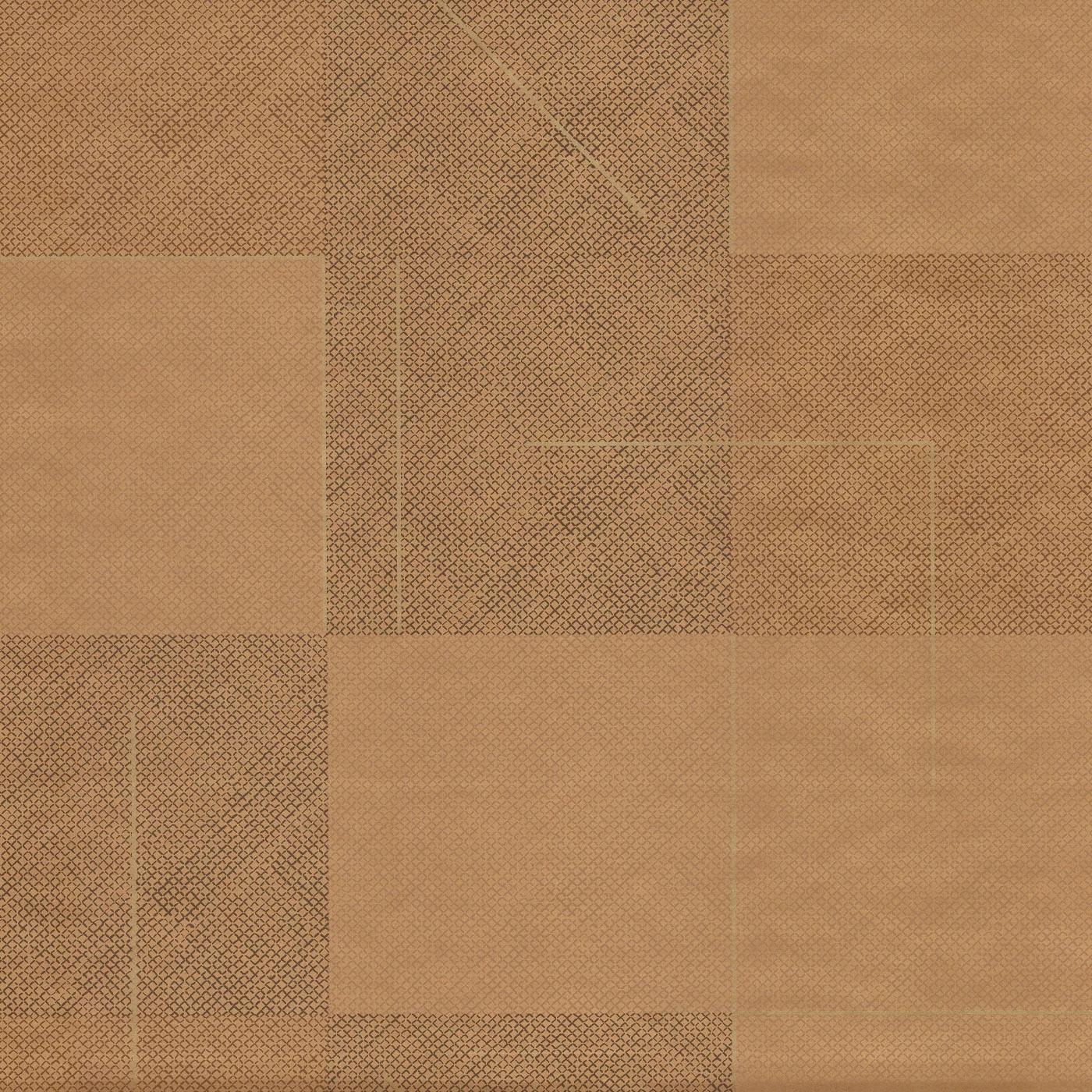 Squares Wallpaper - Terracotta