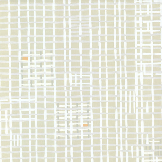 Weave Wallpaper - Light Grey